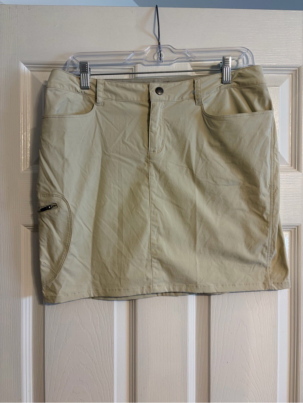 Patagonia Women’s Hiking Skirt Size 6 Khaki Outdoor Performance Travel Skirt